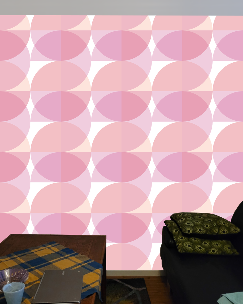 Circle quadrant pattern