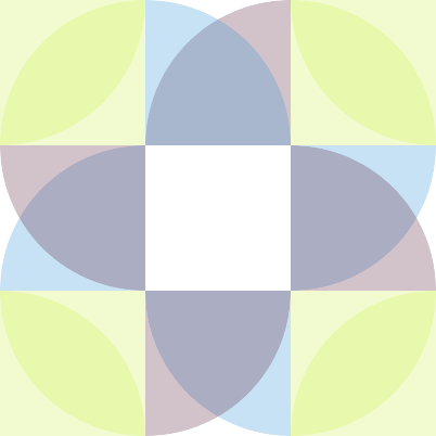 Circle quadrant pattern No. 3.