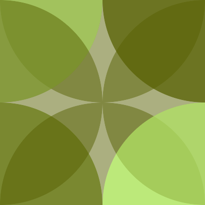 Circle quadrant pattern No. 8.
