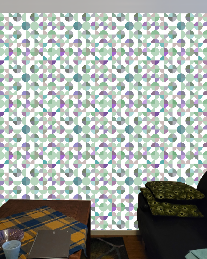 Small circle quadrant pattern