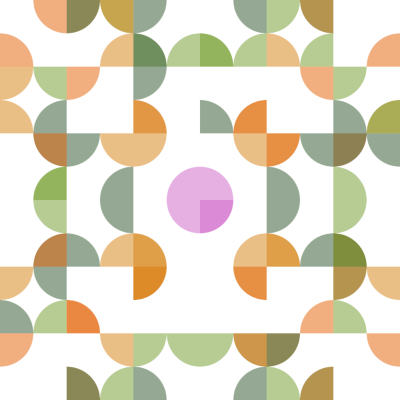 Circle quadrant pattern No. 3.