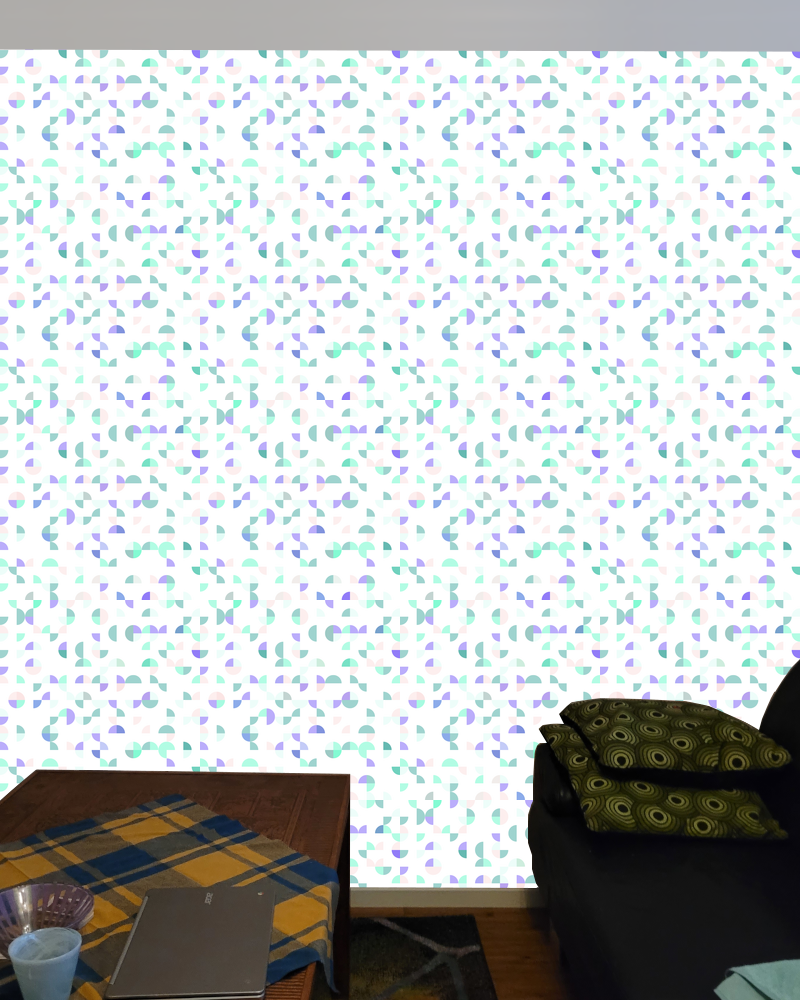 Small circle quadrant pattern