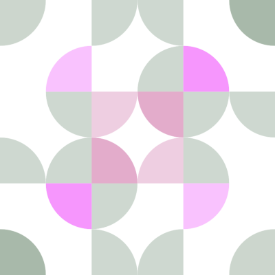 Circle quadrant pattern No. 7.