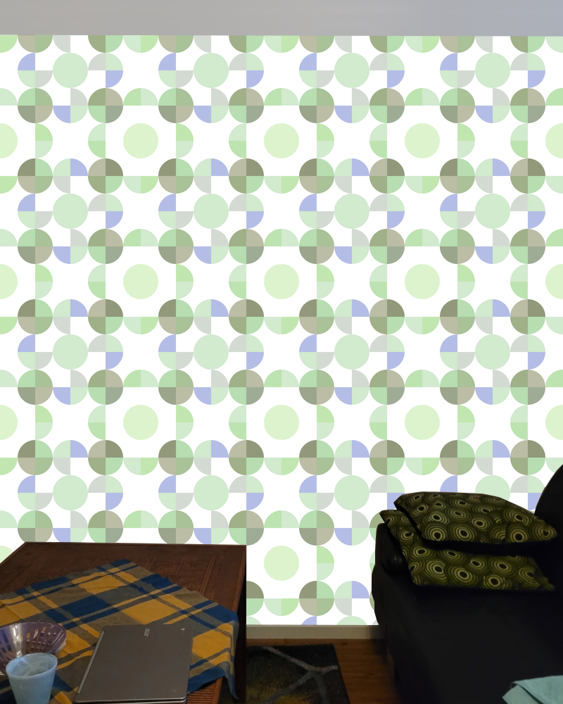 Small circle quadrant pattern
