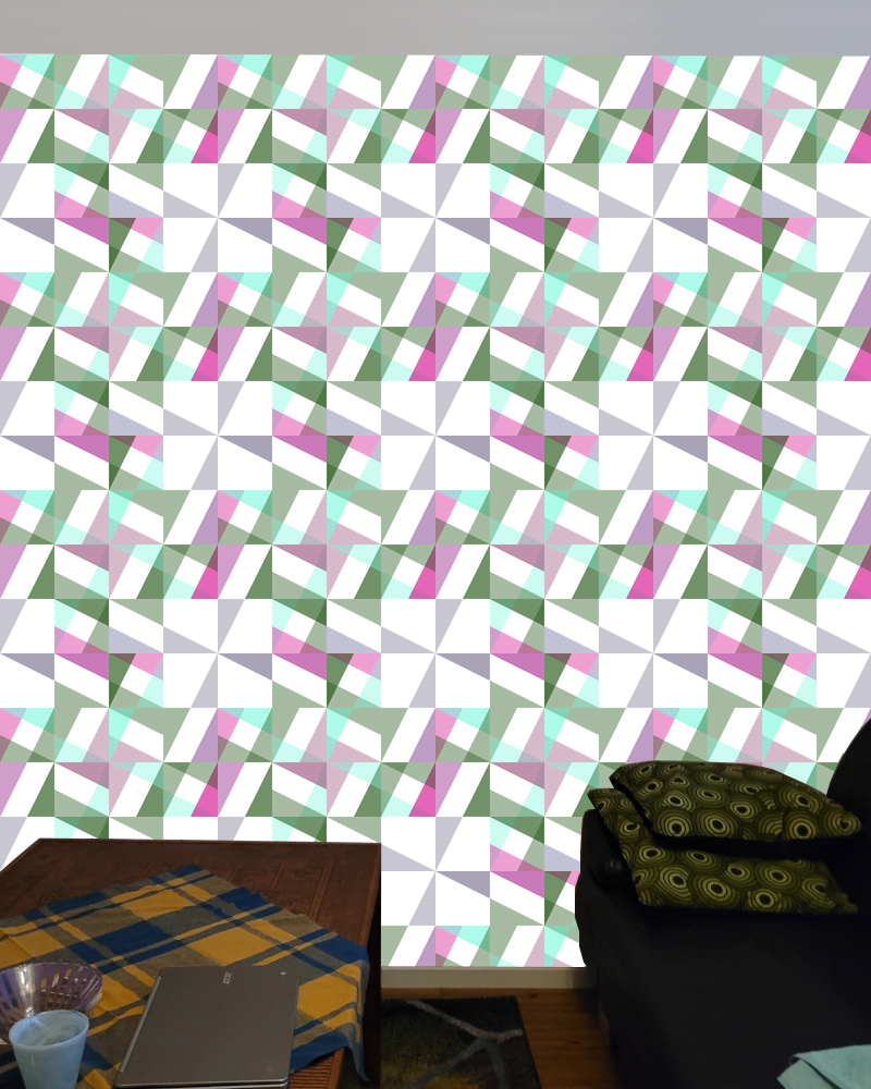 Diamond quadrant pattern