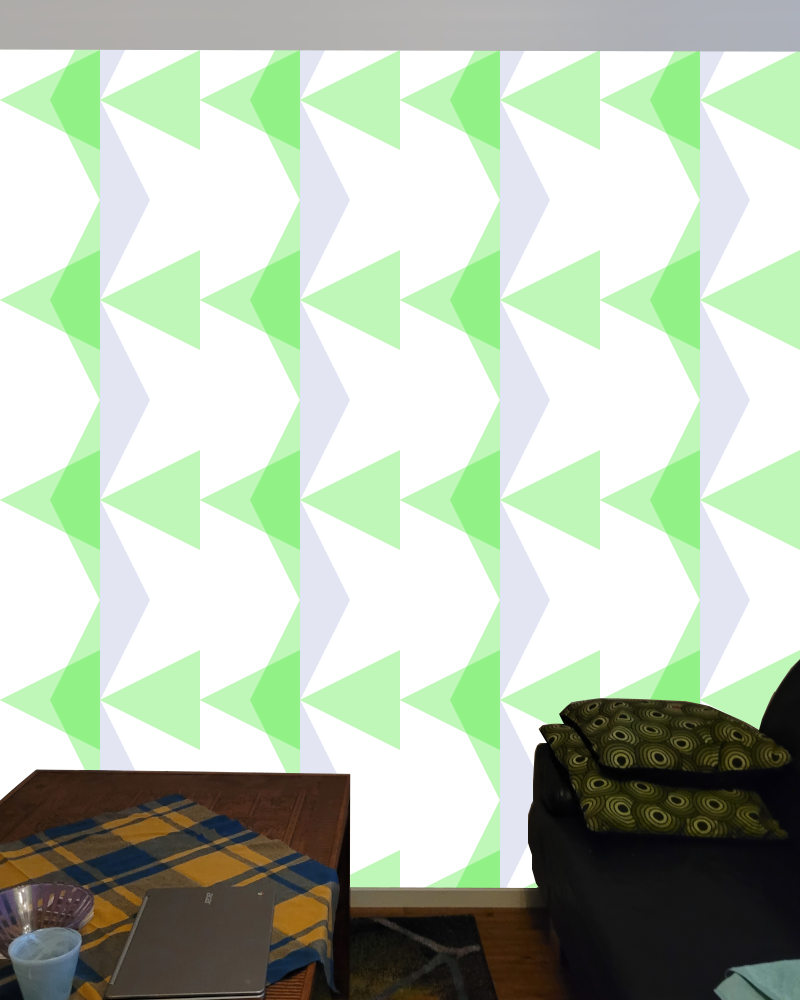 Diamond quadrant pattern