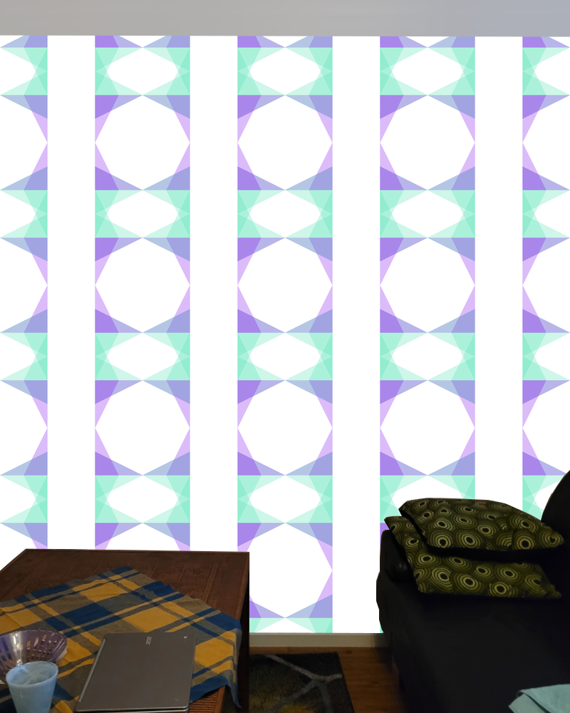 Diamond quadrant pattern