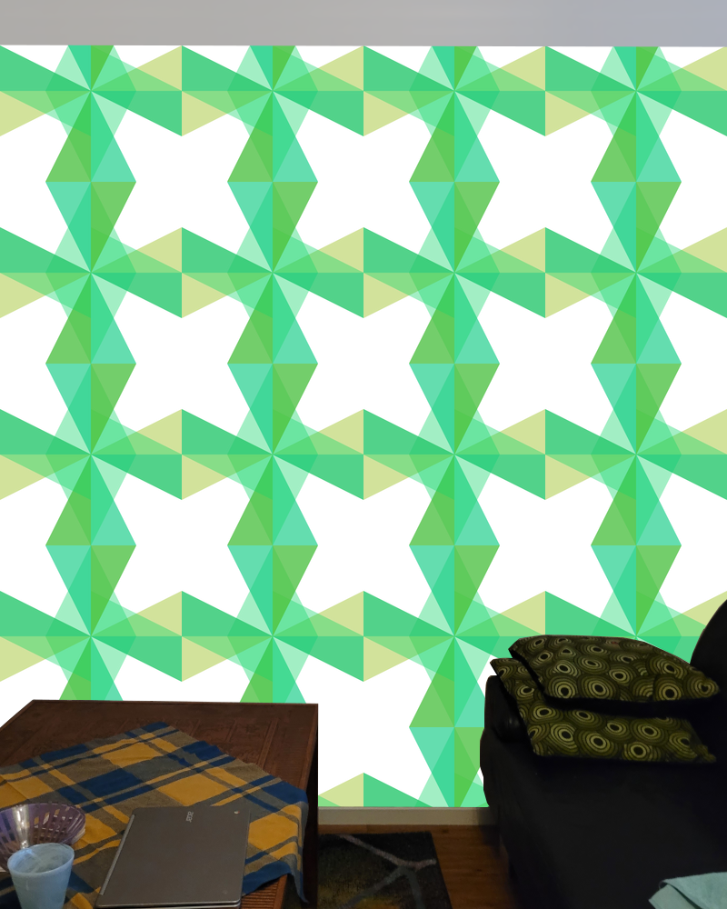 Diamond quadrant pattern