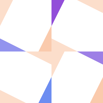 diamond quadrant pattern No. 5.