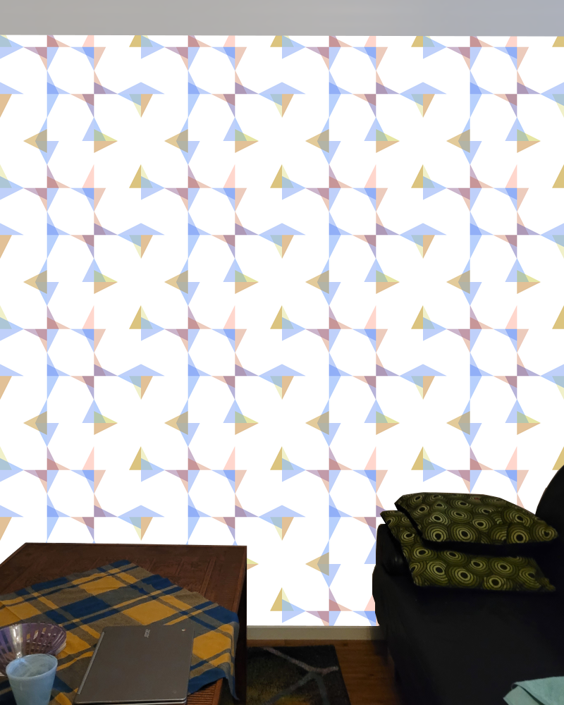 Small diamond quadrant pattern