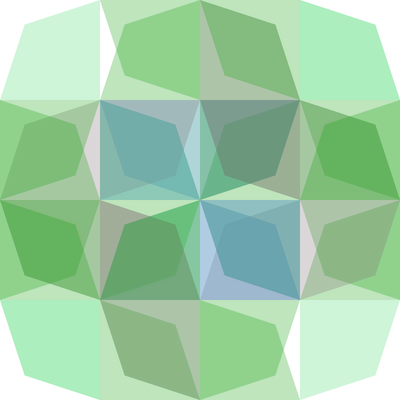 octagon quadrant pattern No. 1.