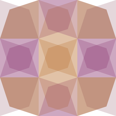 octagon quadrant pattern No. 4.