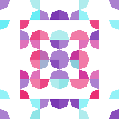octagon quadrant pattern No. 10.