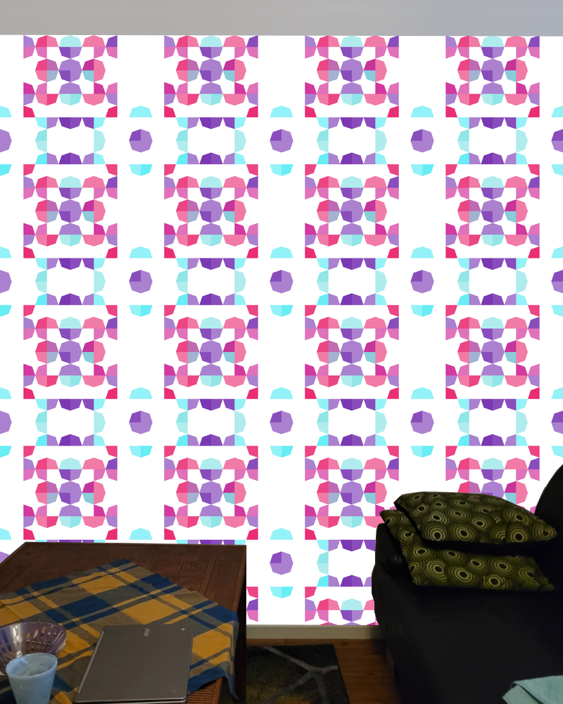 Small octagon quadrant pattern
