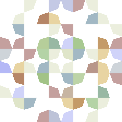 octagon quadrant pattern No. 2.