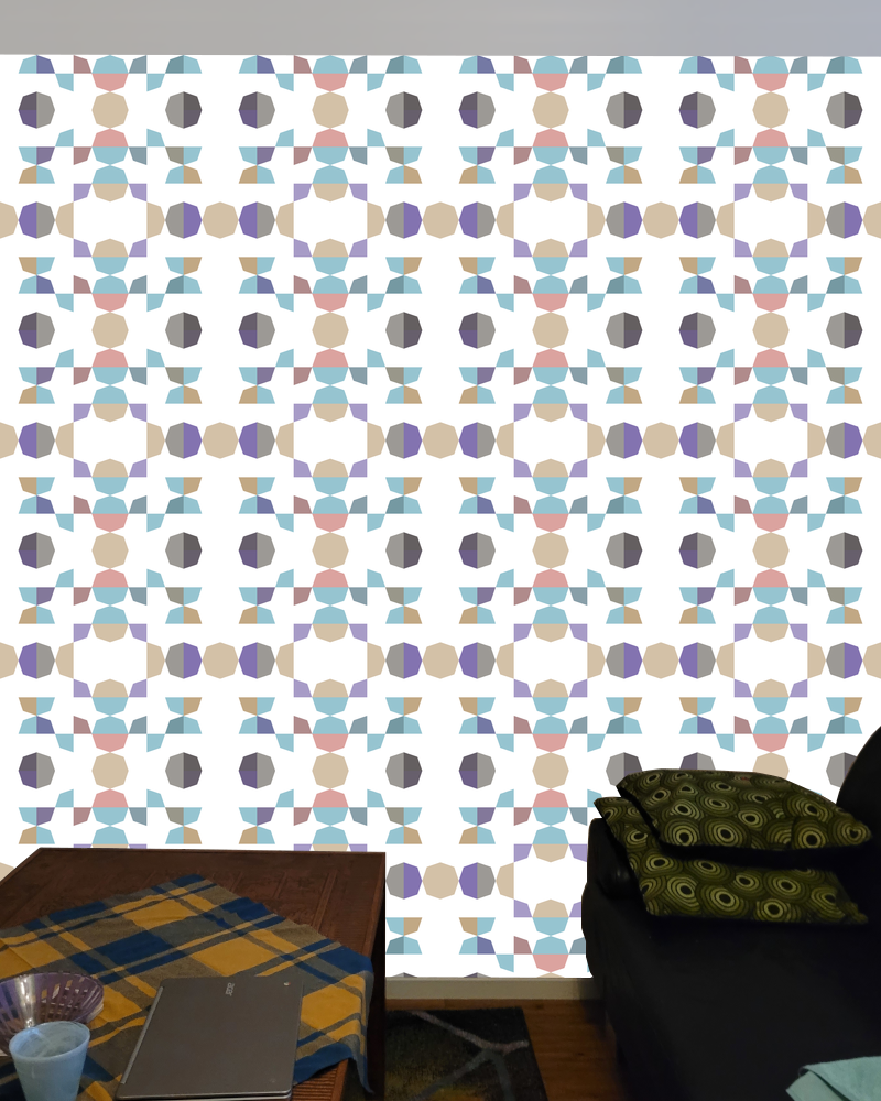 Small octagon quadrant pattern