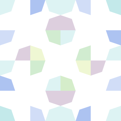 octagon quadrant pattern No. 4.