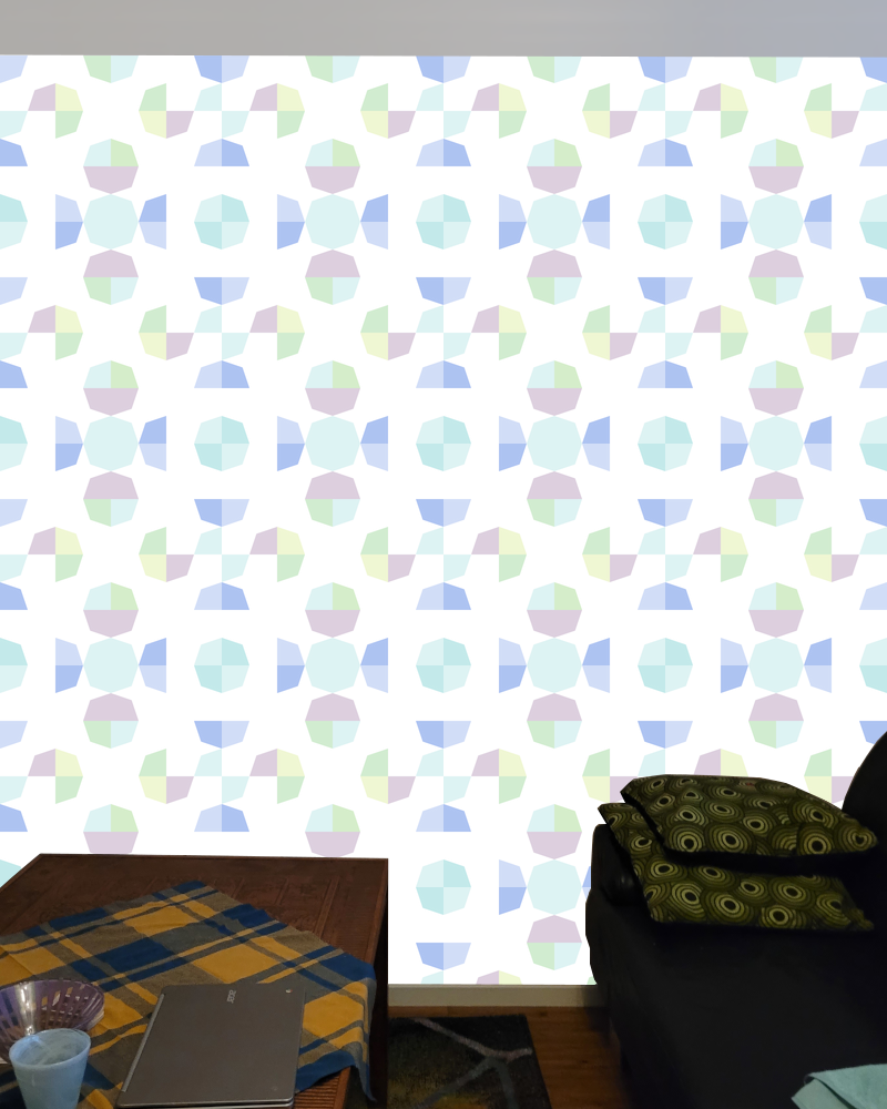 Small octagon quadrant pattern