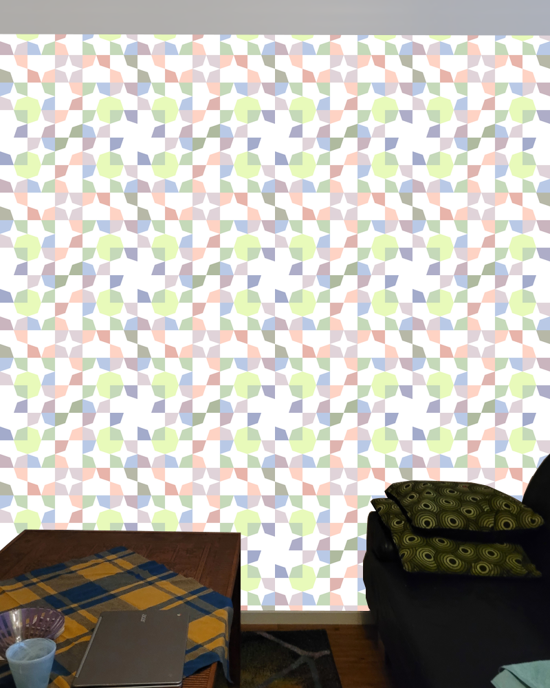 Small octagon quadrant pattern