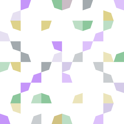 octagon quadrant pattern No. 6.