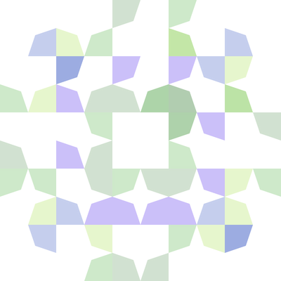 octagon quadrant pattern No. 7.