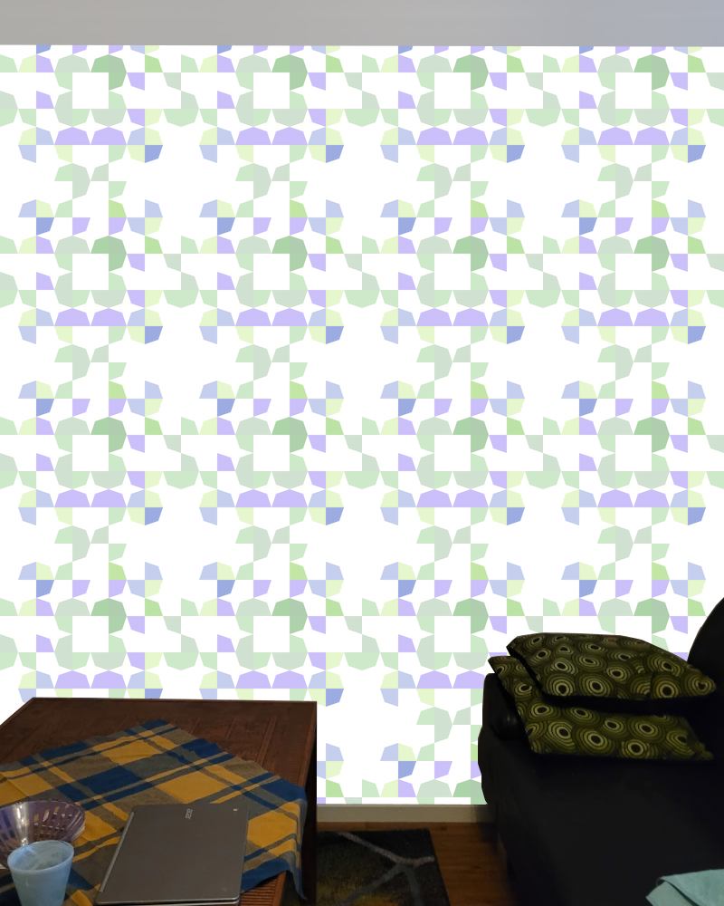Small octagon quadrant pattern