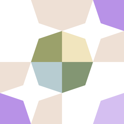 octagon quadrant pattern No. 9.