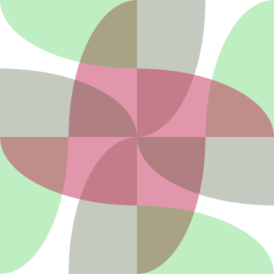 oval quadrant pattern No. 5.