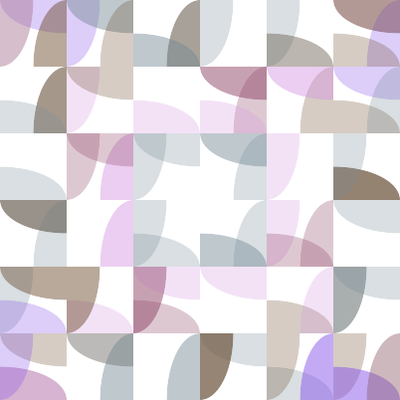 oval quadrant pattern No. 8.