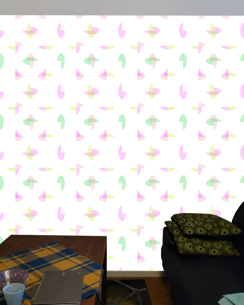 small oval quadrant pattern