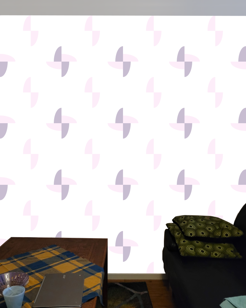 small oval quadrant pattern