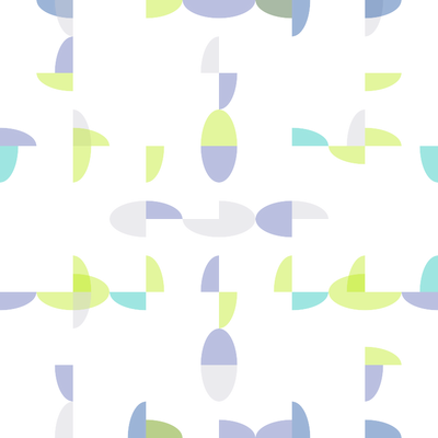 small oval quadrant pattern No. 5.