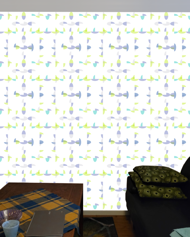 small oval quadrant pattern