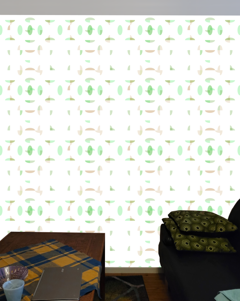 small oval quadrant pattern