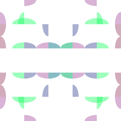 small oval quadrant pattern No. 9.