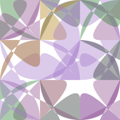 symmetrical bends I pattern image