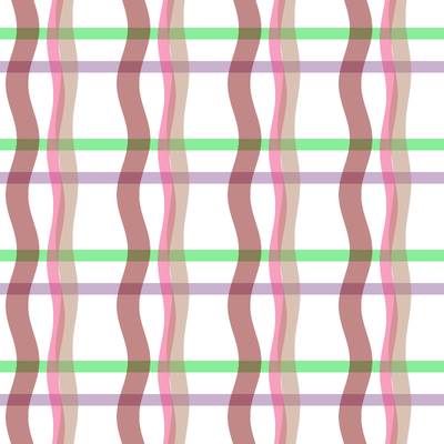Tartan bends type I pattern No. 10.