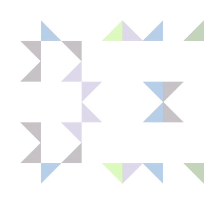 triangles pattern No. 10.