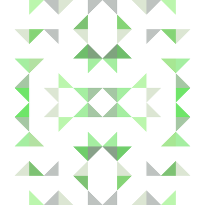 triangles pattern No. 3.