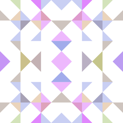 triangles pattern No. 5.