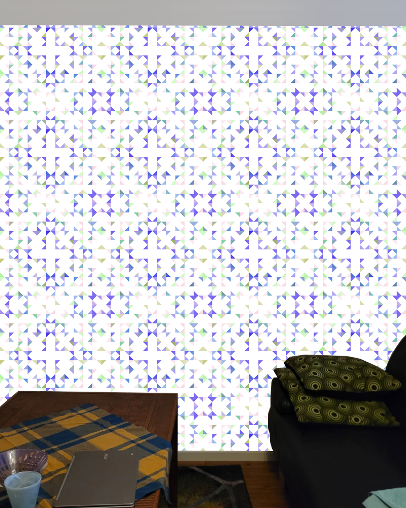 Small triangles pattern
